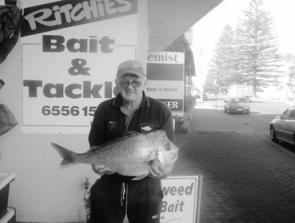 Phil Blake caught this 5kg snapper from off Crowdy head.